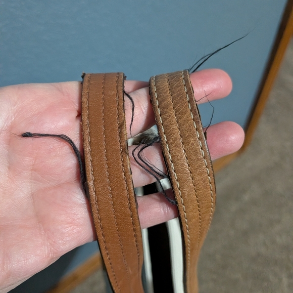 Coach White and Brown Tote Bag - Picture 11 of 11